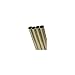K&S 5/8 in. Dia. x 12 in. L Round Brass Tube 1 pk