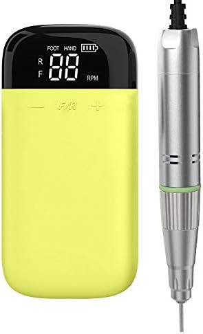 30000 RPM Rechargeable Manicure Grinder Built-in Battery Easy To Carry Manicure Machine Nail Drill Machine Bits Nail Drill