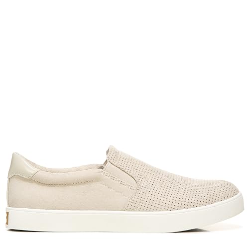 Image of Dr. Scholl's Shoes Women's Madison Slip On Fashion Sneaker, Oyster Microfiber, 8