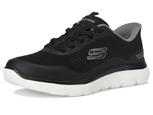 [Skechers] �X�j�[�J�[�u�[�c Summits Leyter Hands Free Slip-in �����Y �u���b�N/�z���C�g 28.0 cm
