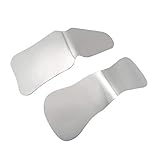 Exquisite Verarbeitung - Dieses Produktset besteht aus hochwertigem Glas. Dank seiner Form und seines Designs können Sie alle Winkel der Zähne sehen.