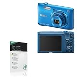 BoxWave Screen Protector Compatible With Nikon Coolpix S3600 - ClearTouch Crystal Anti-UV EyeCare (2-Pack), Filters out Harmful Blue Light Reduce Fatigue