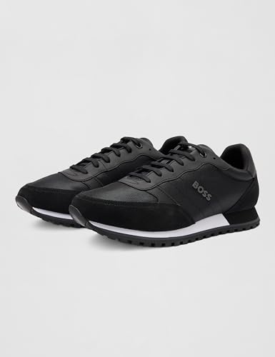 BOSS Parkour Runn Sneaker für Herren, Schwarz Onyx, 40 EU – Ansicht 6