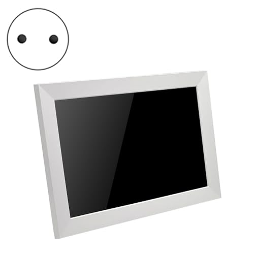 Cadre numérique 8 pouces IPS 1280x800 rétroéclairé LED avec prise EU