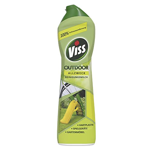 Viss Allzweckreiniger Outdoor Reinigungsmilch Reinigungsmittel für Hartplastik, Spielgeräte und Gartenmöbel für 100% Schmutzentfernung 450 ml 1 Stück Cover