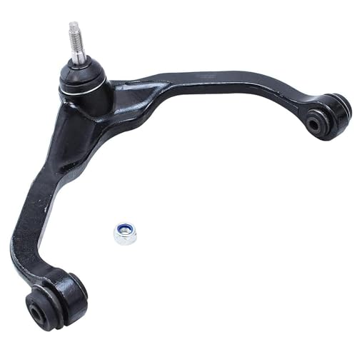 Image of Detroit Axle - 8PC Front Upper Control Arms + Inner & Outer Tie Rods + Sway Bars for 2007 2008 2009 2010 2011 Dodge Nitro