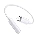 Produktbild Tioofor Kopfhörer Adapter für iPhone Adaptor Dongle Anschluss 3.5mm Jack AUX Audio Kabel Kopfhörer für iPhone SE/11 pro/11/XS Max/X/XS/XR/8/8 Plus/7 Plus/7 Unterstützung Alle iOS System- Weiß