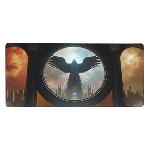 Tapis de souris de jeu grand format 40,6 x 90,9 cm pour PC portable