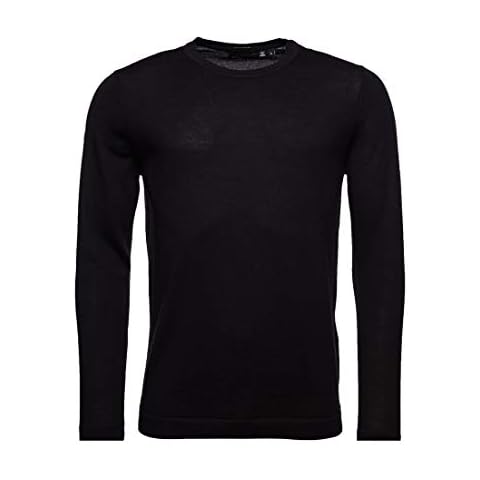Superdry Men's Merino Lightweight Crew Polo Sweater Cover