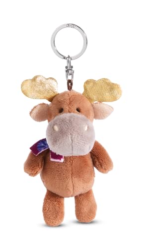 Preisvergleich Produktbild NICI Schlüsselanhänger Elch Thure 10cm Green