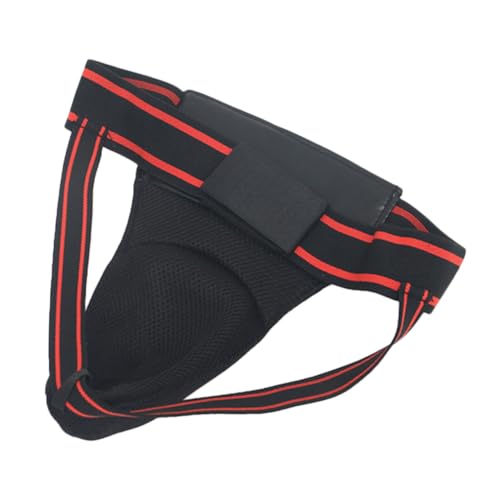 Balacoo Boxing Guard Groin Integrated Crotch Protector Comfortable Crotch Guard Wear-Resistant Portable Training Accessory