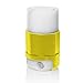 Leviton 2323-CY 20 Amp, 250 Volt, NEMA L6-20R, 2P, 3W, Locking Connector, Industrial Grade, Grounding - Yellow-White