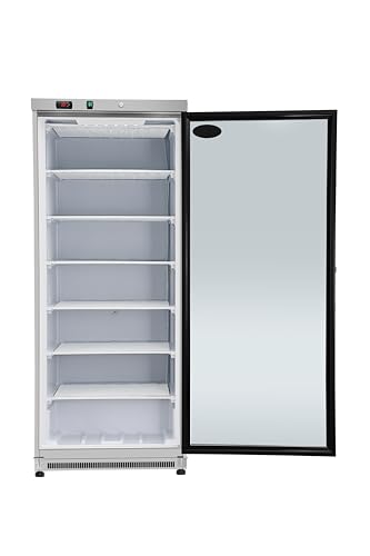 Image of KoolMore 21 Cu. Ft. Commercial Freezer with Glass Door in White - Manual Defrost (KM-FMD20WGD)