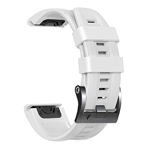 Bracelet en silicone 22mm pour Garmin Fenix 7 et 6 Pro en coloris agate