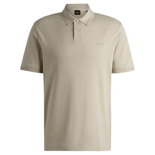 Polo Homme BOSS PE Interlock en maille premium d'une tenue irréprochable
