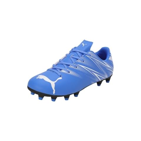 PUMA Kids Attacanto Soccer Shoes, Bluemazing Cover