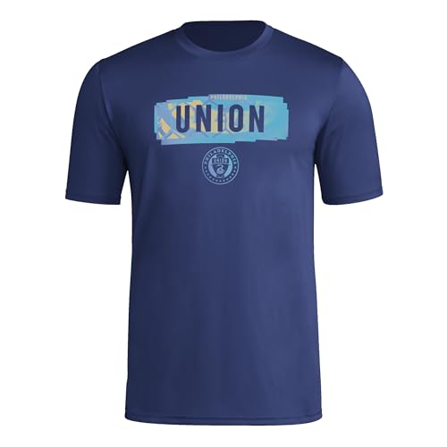 adidas Mens Philadelphia Union MLS Short Sleeve T-Shirt