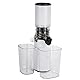 Jata JELI1201 Entsafter für Gemüse und Obst, langsame Entnahme, 60 U/min, 130 W, auslaufsicher, leise, Kapazität 600 ml, rutschfest, Digitalpanel