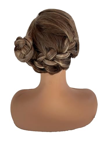 Image of Munx Ombre Highlight Ash Blonde Lace Front Wigs Human Hair, 13x6 HD Straight Lace Front Wigs Pre Plucked Balayage Glueless 180% Density Full Ends Wig Brown Roots Highlighted Human Hair Wig 20 inch