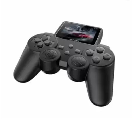 520 in 1 Classic Games 2player Controller Gamepad(اصلي ORIGINAL),TV output supported ,Childhood Memories,High definition color screen,Rechargeable 1020mAh battery(included)Capacity 6-7 hours.Black