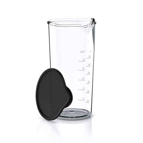 Arendo - Jarra dosificadora de plástico 600 ml y 20 onzas - Jarra...