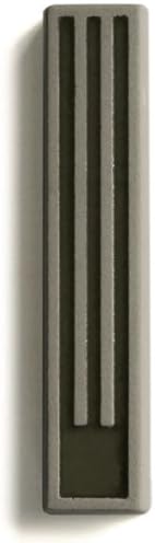 Concrete Mezuzah Long Lines - Clear