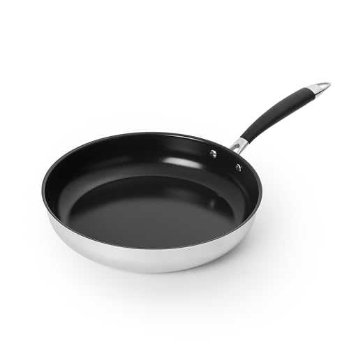 Amazon Basics, Padella Antiaderente in Ceramica, 28 cm