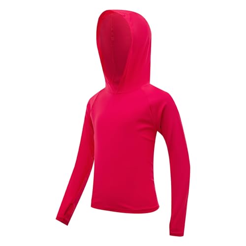 Image of Boys Rash Guard Toddler Swim Shirts Long Sleeve Kids Fishing Shirt UPF 50+ Sun Protection Swim Top with Thumb Hole