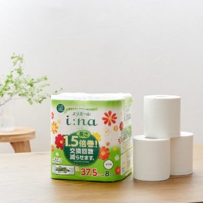 エリエール(イーナ)トイレットペーパー 1.5倍 37.5m(ダブル)8R×4パック(32個)