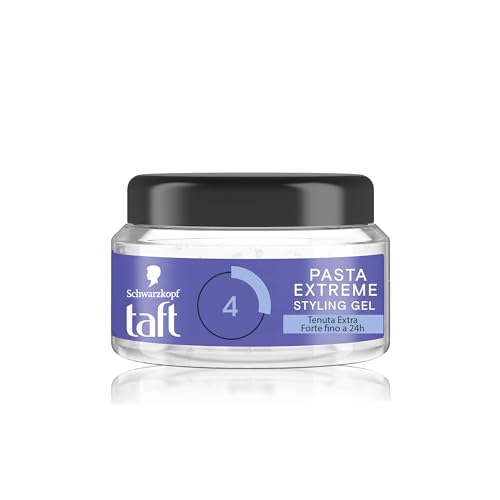 Taft Pasta Extreme Styling Gel 250ml, tenuta extra forte 24h, formula vegana