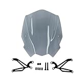 For G310R Windshield Windscreen With Mounting Bracket Deflector For BMW For G 310R For G310 R 2022 2021 2020 2019 ABS Motorcycle Accessories ,Universal Fit
