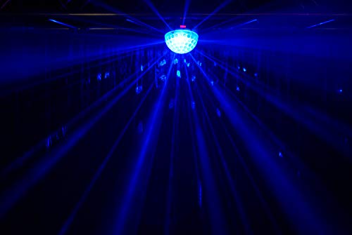 Blizzard Lighting Snowball 4 X 3 Watt 4 Color Mirror Ball Type Effect #TOP5