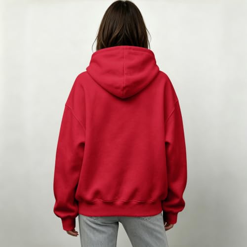 moolBeko Womens Mock Neck Oversized Hoodies Comfort Fall Clothes - image 5