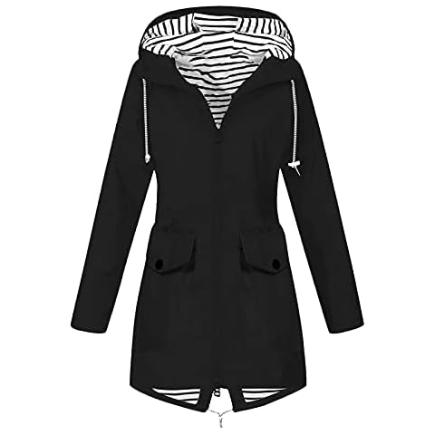 Keepink Waterproof Plus Size Ladies Raincoat Cover