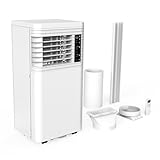Antarctic Star Portable Air Conditioner 8,000 BTU, Cooling up to 350 Sq.Ft., Small Portable AC with Cooling, Fan, Dehumidifier Function, 24H Timer, Window Kit Panel, 62ºF and 86ºF Temperature Range