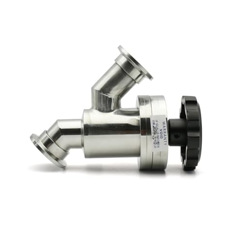 Vanne en forme de Y acier inoxydable KF25 d'angle pour tuyau
