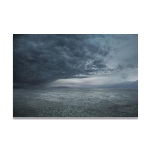 Cuadro de paisaje natural de montañas impreso en lienzo canvas decorativo de 30x45cm