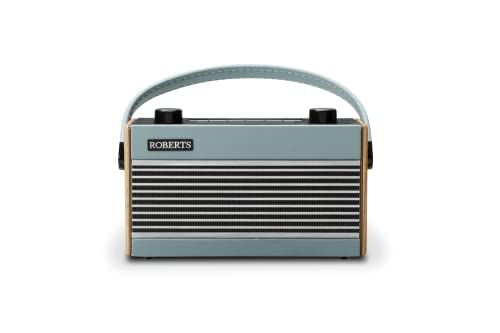 Roberts Rambler BT Retro/Digital Portable Bluetooth Radio with DAB/DAB/FM RDS Wavebands - Blue
