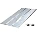Produktbild DREIBREIT by TRUTZHOLM 3-Fach Auffahrrampe klappbar 175cm Tragkraft 1650kg Alu Silber geriffelt Verladerampe Rampe