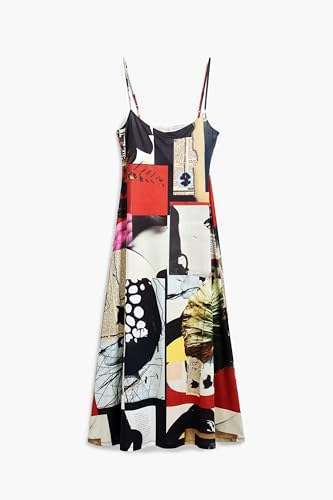Desigual Vest_Newspaper Coll, 9019 Tutti Fruti, M - 8