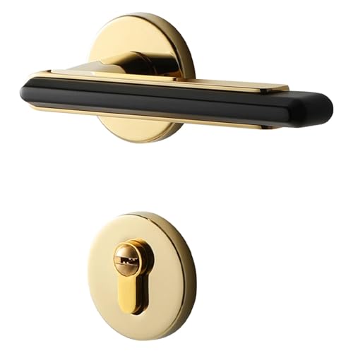 Manija para puerta de dormitorio interior, manivela compatible con puertas de 35-50 mm 5