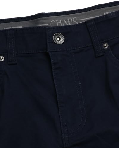 Chaps CM00WB189T-AMN-48X32 Men'S Pants - Casual Slim Fit Cotton Stretch 5 Pocket Modern Chino Dress Pants - Work Pants For Men, Size 48W X 32L, American Navy thumb #1