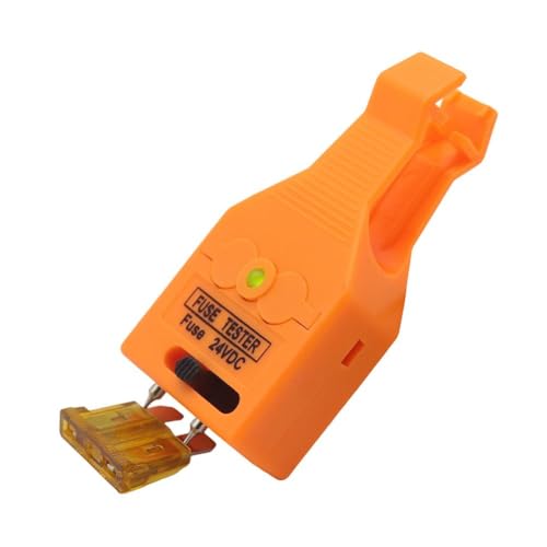 Car Fuse Tester and Removal Tool Adjustable Probe Spacing and Indicator Lights Multi-functional Blades Fuse Checker for Blades Glass Fuses