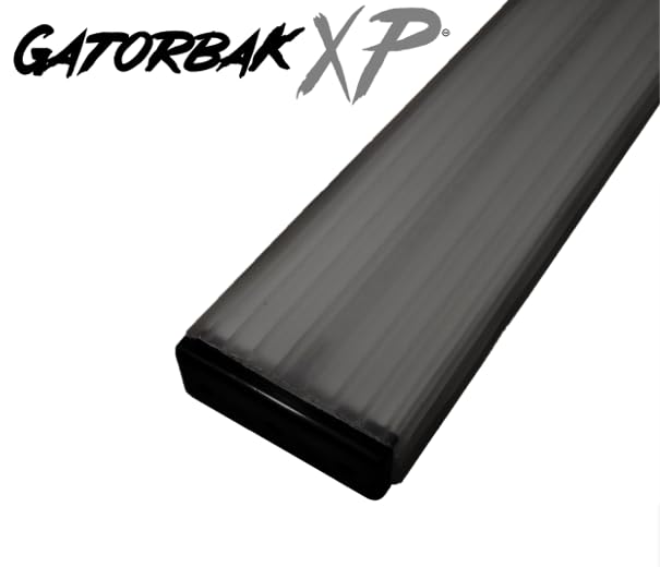 Gatorbak 2x4 Boat Trailer Guide Kit, with Endcaps and Hardware (Smoke (Translucent Black), 16 Foot)