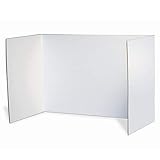 Pacon Privacy Boards, White, 48