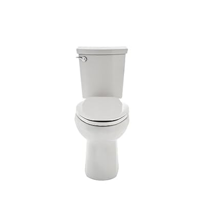American Standard 288AA115.020 H2Optimum Siphonic Right Height Elongated Toilet with Right Hand Trip Lever, White