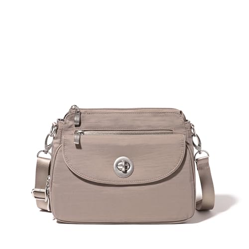 Image of Baggallini Calais Crossbody Bags for Women 10x7 Lightweight Water-Resistant Travel Purse, RFID & Interior Organization