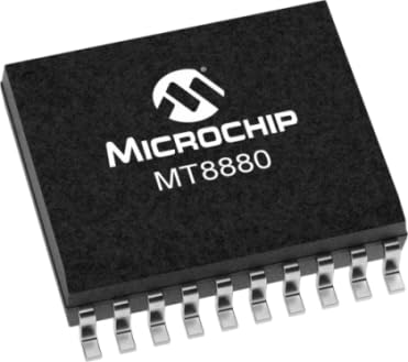 Microchip Technology, MT8880CS1, MT8880C Series 5 V ISO2 - CMOS Integrated DTMF Transceiver - SOIC-20 (38 Item/s)