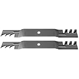 RAParts (2) Fits Gator Style Mulching Blades Fits John Deere Z225, Z235, LA125, LA135