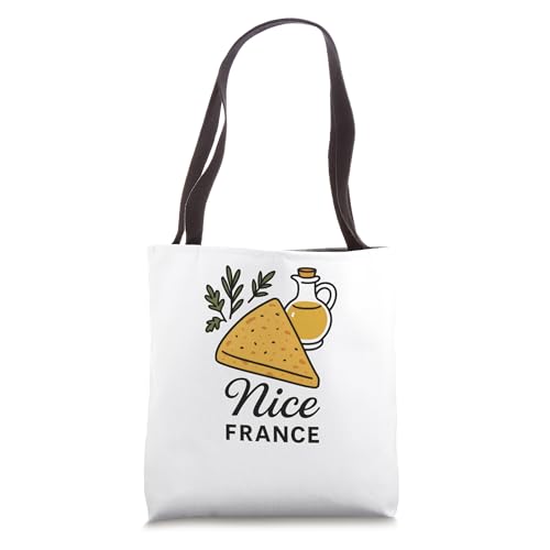 Nice France Socca Chickpea Bread Olive Oil Tote